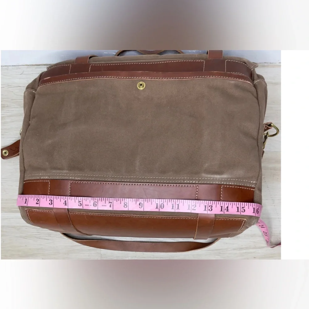 White Wing Business/ Travel Duffel waxed Bag.
